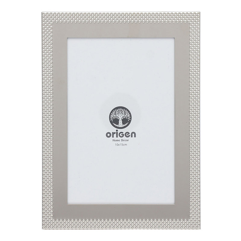 617-Marc-all Metal Picture Frame, Crude, 19cm H x 2cm W x 14cm D