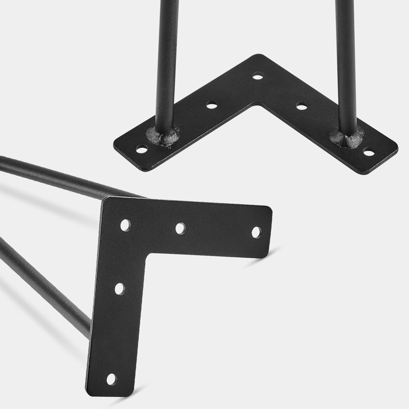 Table Leg, 10.2cm H x 10.9cm W x 2.8cm D