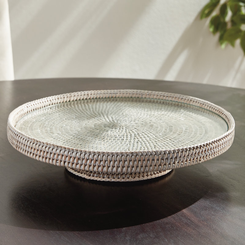 Meadowood Tray, White