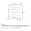 Commode 5 tiroirs Mid-Century