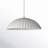 Calcott 1 - Light Chalk White Dome Pendant-1398533661