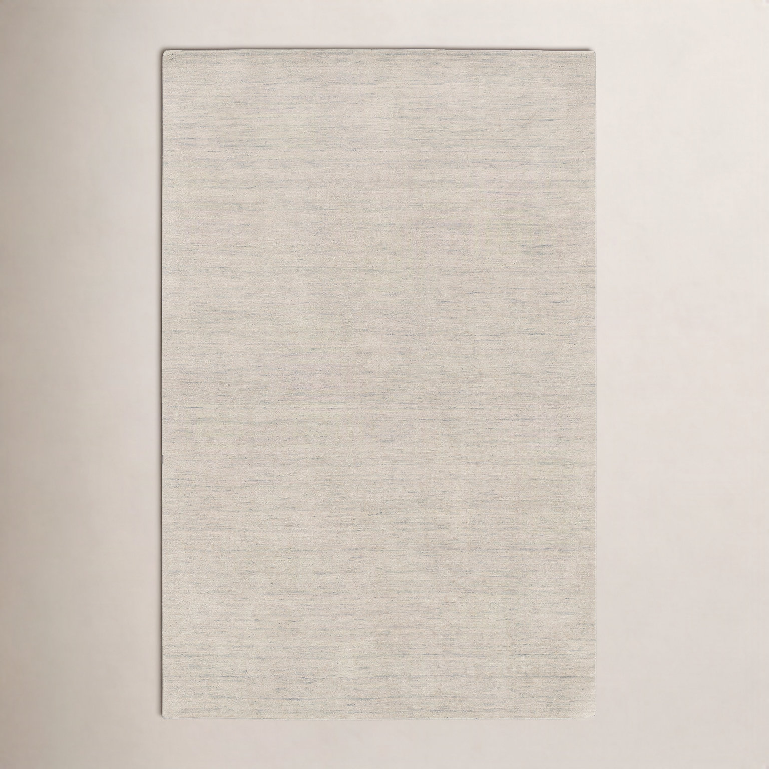 Nala Beige Grey Hand-Tufted Wool Rug, Rectangle 10' x 13'