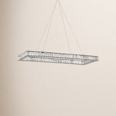 Adela Single - Light Metal Dimmable Chandelier
