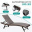 Chaise longue d'extérieur en osier 2 pièces