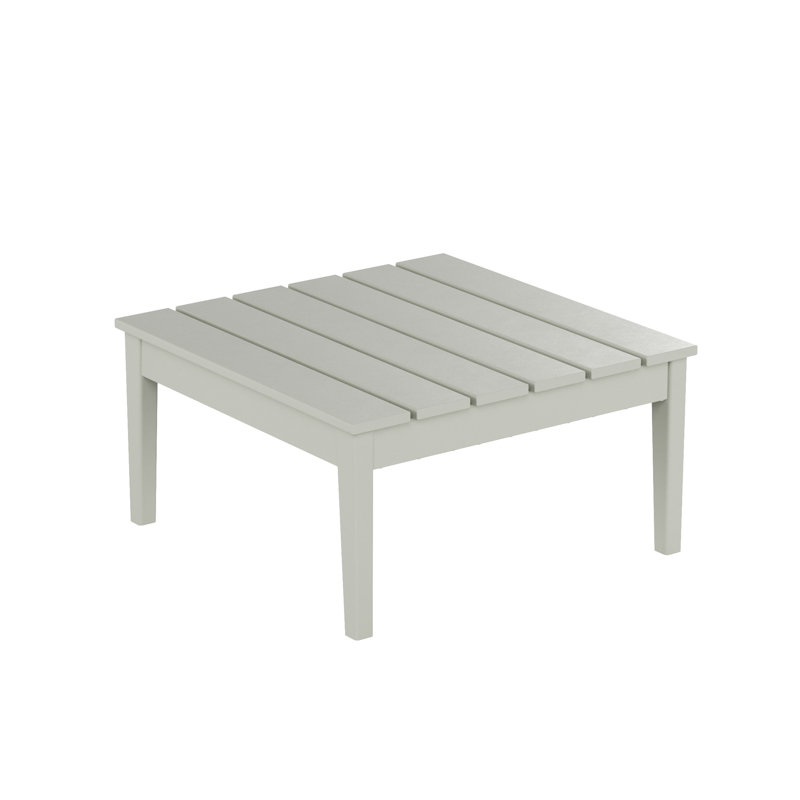 Joubert Outdoor Square HDPE Coffee Table, Sand