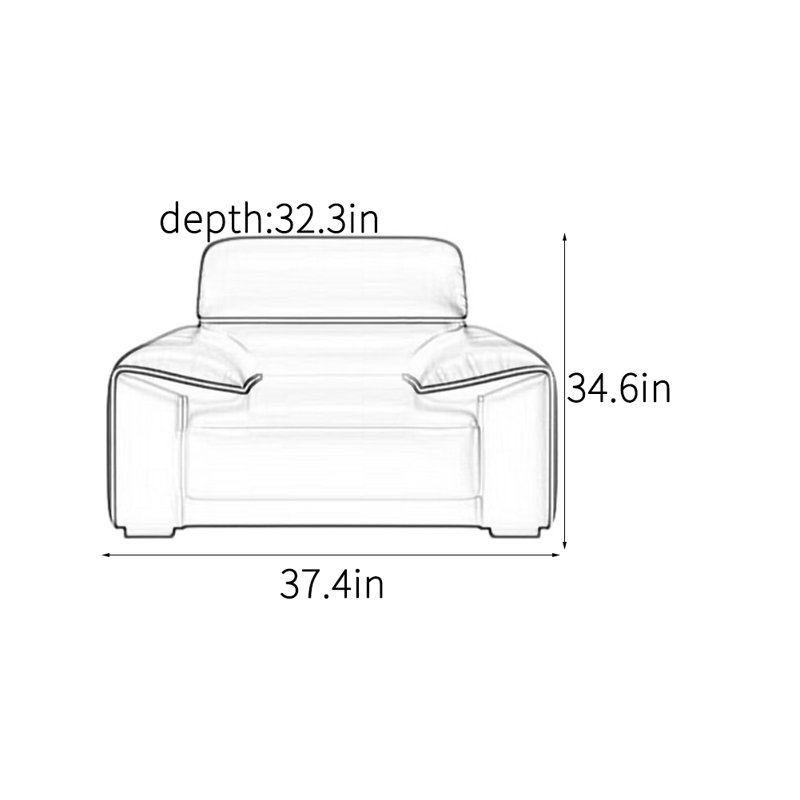 Chaise d'appoint moderne et élégante