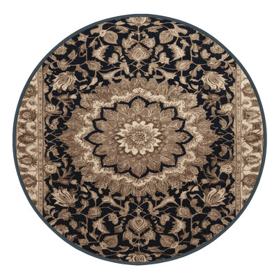 Tapis brun lavable à la machine