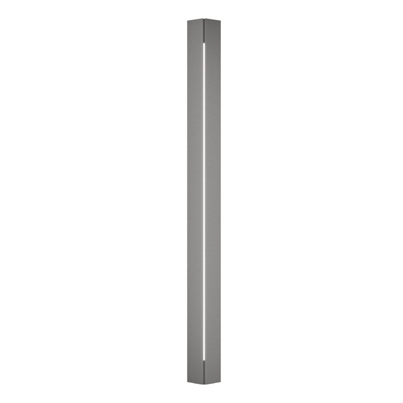 Gallery Outdoor Sconce, 59.5" H x 5.5" W x 4.1" D, Coastal Burnished Steel