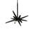 Daquante 12 - Light Solar Black LED Sputnik Pendant