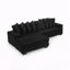 Canapé-lit modulaire rembourré-470937788