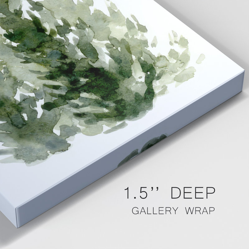 Simple Evergreen II sur toile, H 18 po x l 12 po x P 1,5 po