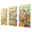 «A Hush Rendezvous» par Jennifer Lommers - ensemble de 3 reproductions d'art sur toile tendue-98995948