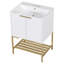 Ensemble de meuble-lavabo simple 24,01 po avec plateau