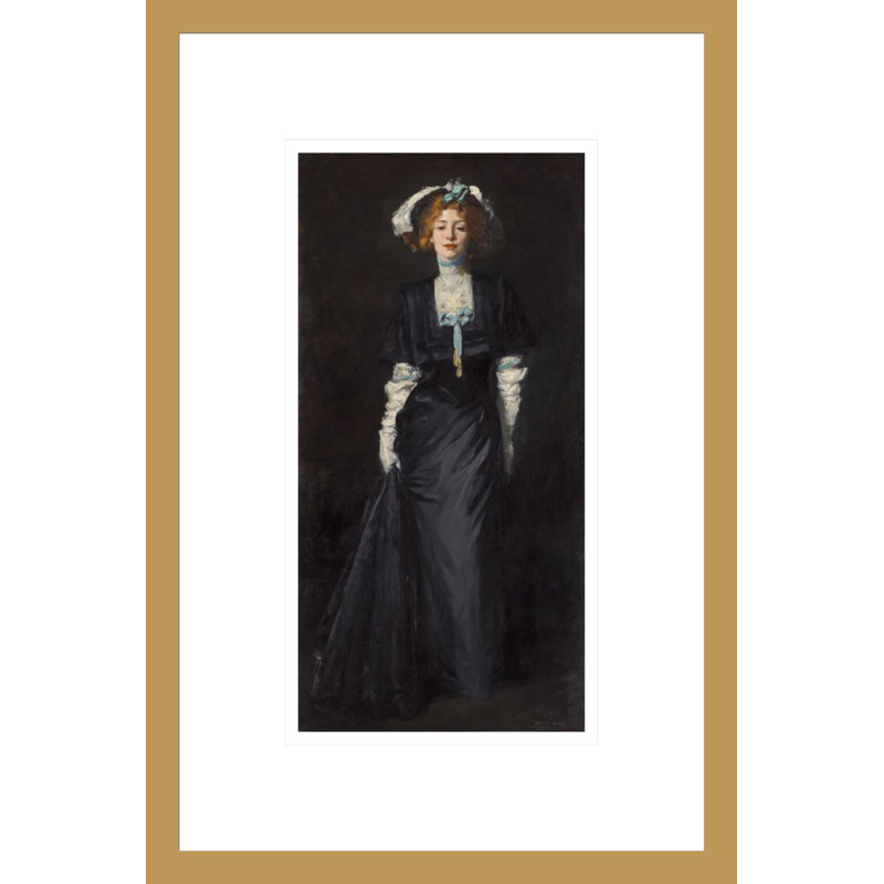 «Shinnecock Studio Interior» par William Merritt Chase, impression giclée encadrée, 16.75" H x 11.19" W