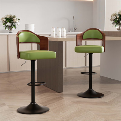 Ensemble de tabourets pivotants idéaux pour plusieurs espaces, avec hauteur réglable, conception confortable et fonction antidérapante