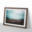 Cornwall Beach in England in Abstract - Picture Frame Graphic Art Print-55682642-55682641