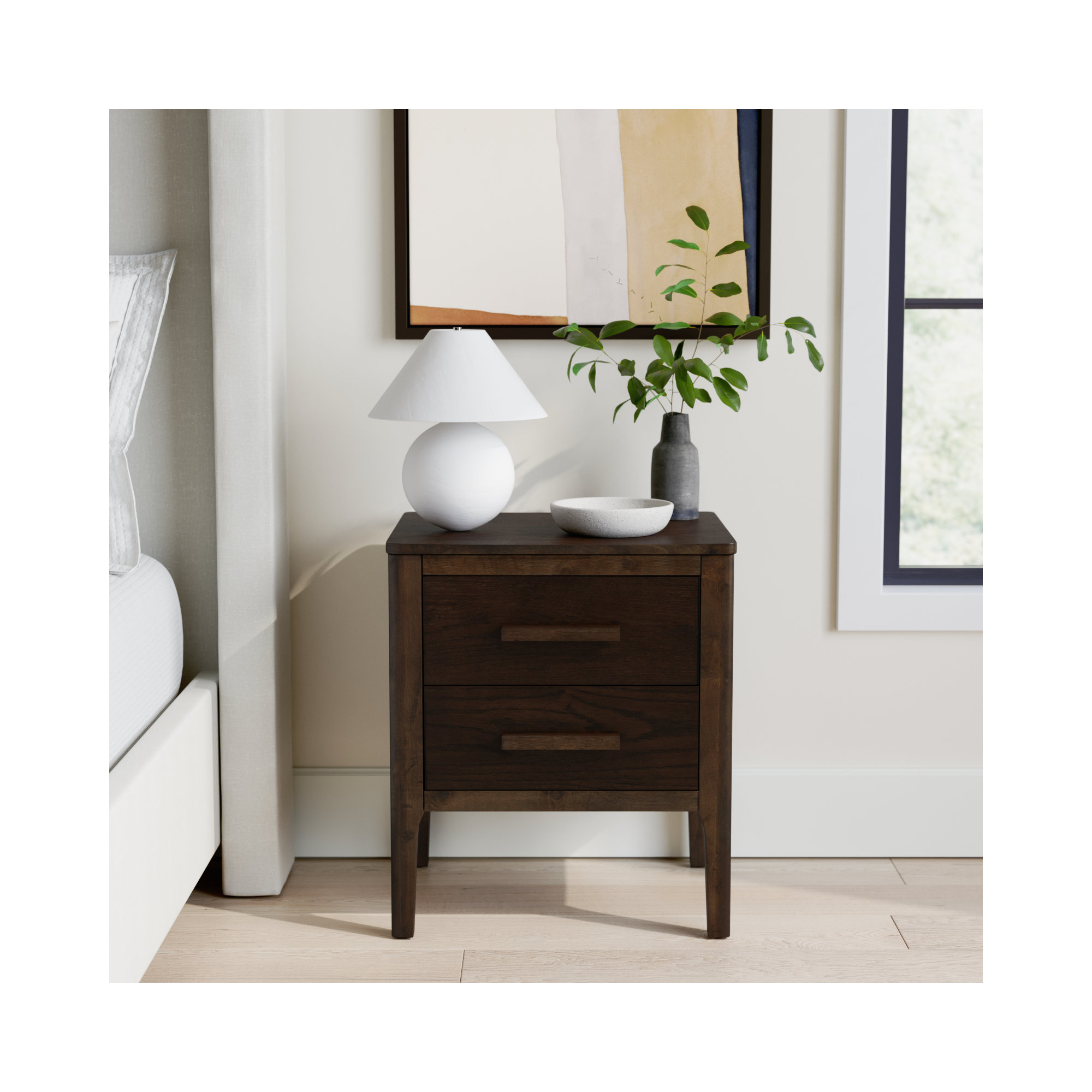 Godina 2 - Drawer Nightstand, Brown