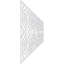 32.25'' H x 94.5'' W x 0.38'' D Expanded Cellular PVC Wainscot Panelling