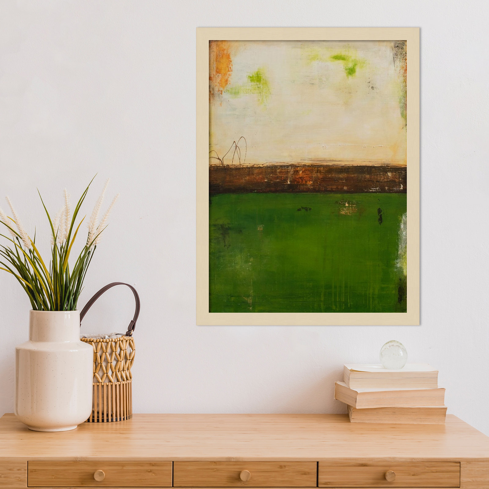 Forest Hill Trail Print by Erin Ashley, 21" H x 16" W, Brown