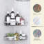 Longstreet Adhesive Stainless Steel Shower Shelf-2087708578