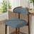 Upholstered Solid Wood Dining Chair With Footrest - Stylish And Comfortable Side Chair-393111510