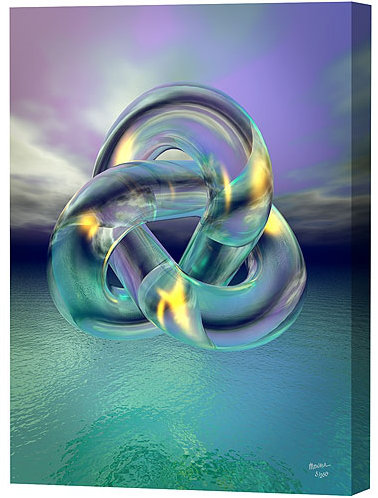 No Beginning, No End Limited Edition by Scott J. Menaul Graphic Art on Wrapped Canvas, 32 x 24
