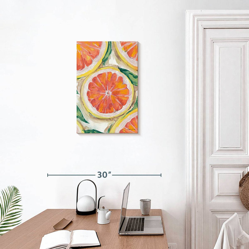 Yarlin Blood Orange, 24" H x 16" W