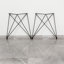 Ratchford Oak Solid Wood Top Metal Base Dining Table-196053820-196053816