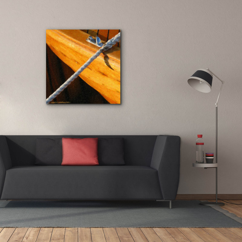 «Nautical Closeups 1» par Carlos Casamayor, art mural sur toile, H 37 po x l 37 po x P 1,5 po