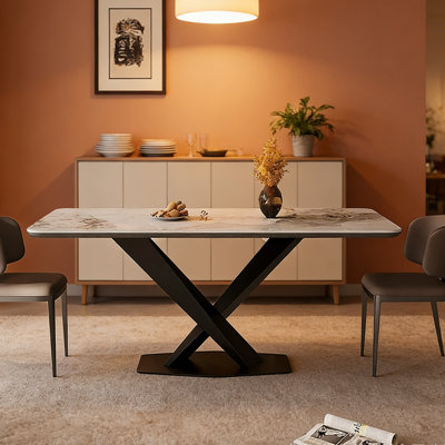 Rectangular Italian-style dining table