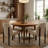 Wooden Dining Chairs Set of 4, Modern Fabric Upholstered Dining Room Chair Kitchen Chairs, Farmhouse Dinner Chair for Kitchen Dining Room -755822287-755822275