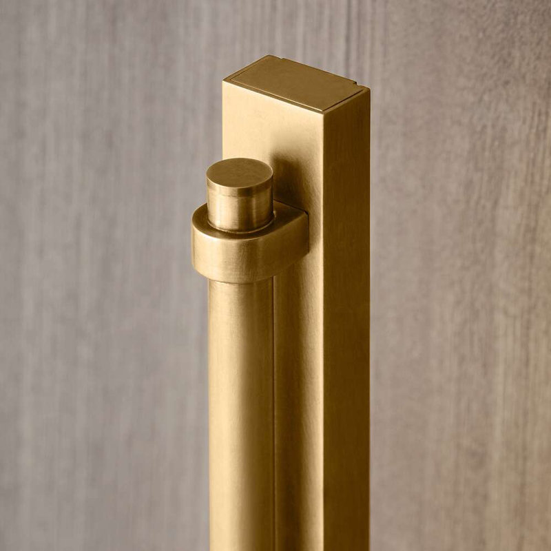 Kal 1 - Light LED Bath Sconce, Natural Brass