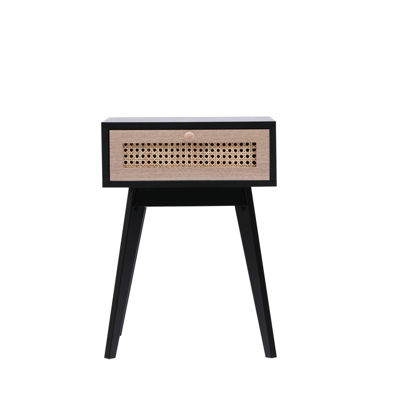 40cm W Manufactured Wood Bedside Table
