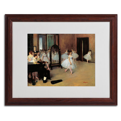 «The School of Dance 1871» par Edgar Degas - reproduction de cadre photo