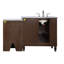 Davian Single Bathroom Vanity with Marble Top-33584384