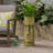GLACIER CAST SONE URN, A Captivating And Functional Outdoor Decor Piece For Your Garden Or Patio.