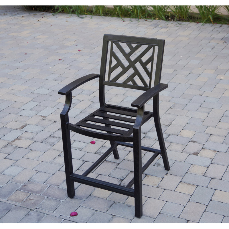 Tabouret de bar 43 po avec coussin