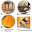 Impression sur toile, "Orange Piano Modernist Melody"-97044370-97044371