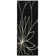Tapis noir / ivoire Brackenmore