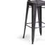 Rayne - Tabouret de bar en métal 30 po (ensemble de 2) - Gris