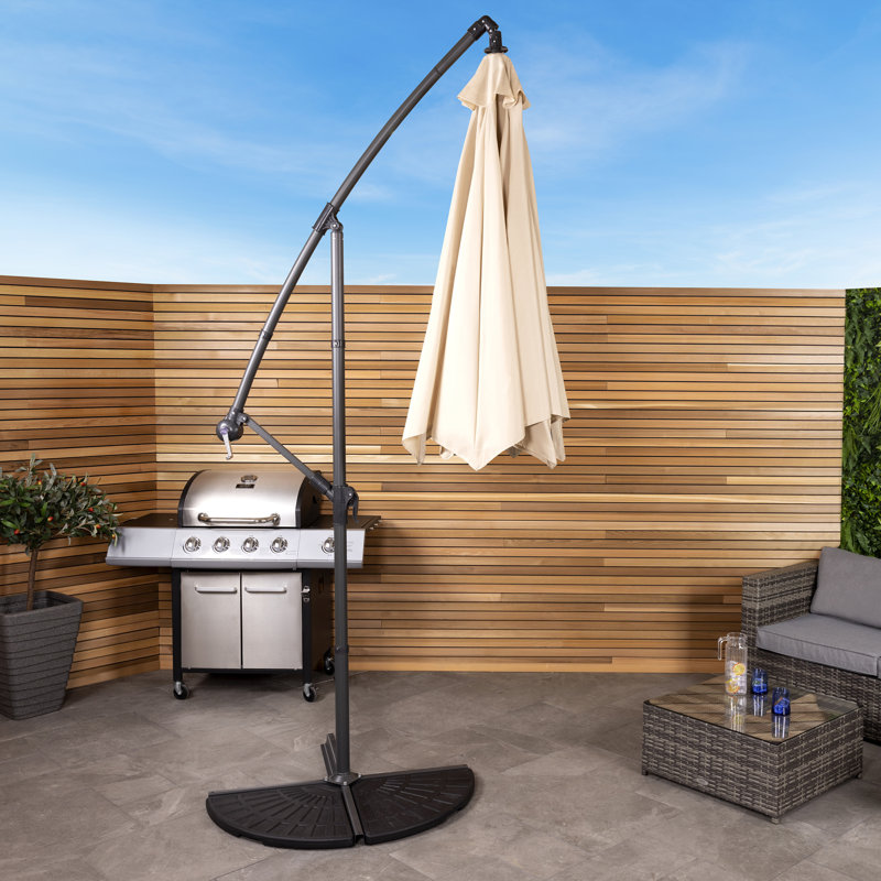 300cm Cantilever Parasol, Beige