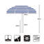 Round 1.6m Beach Parasol-40681917
