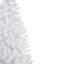 Arbre de Noël artificiel pin blanc 7,5 pi avec lumières DEL blanc chaud Georgian-93480350