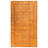 One-of-a-Kind 3'9" X 6'9" New Age Wool Area Rug in Orange