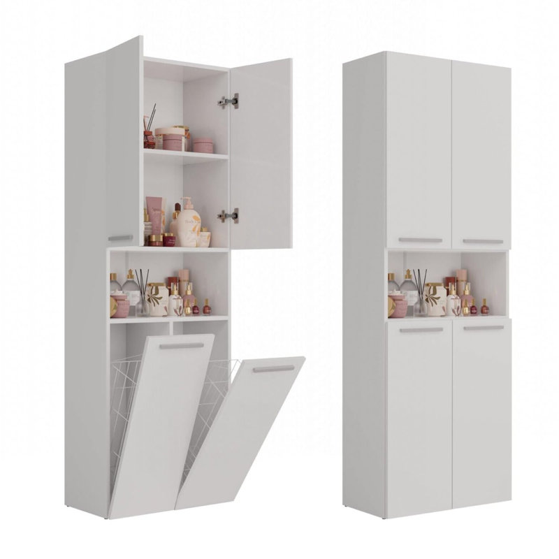 Aeryk Freestanding Linen Cabinet