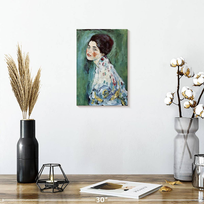 Leisha Portrait of a Lady 1916-1917, H 12 po x l 8 po