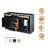 Osoria 60'' Solid Wood Double Bathroom Vanity Base Only, Base Cabinet without Top-113386222