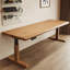 Bureau électrique en bois massif à hauteur réglable-1167940880