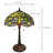 Tiffany Style Dragonfly Table Lamp Green-123686539