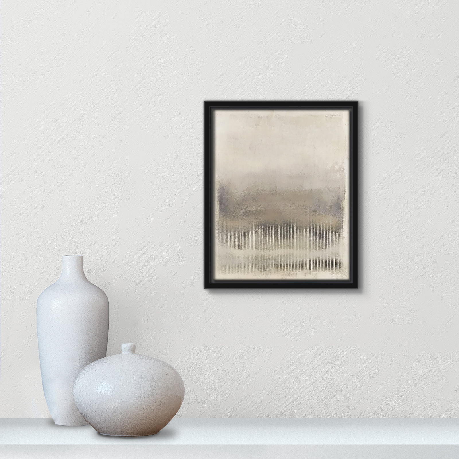 Balanced Silence II Print by Irena Orlov, 11.5" H x 9.5" W, Black Floater
